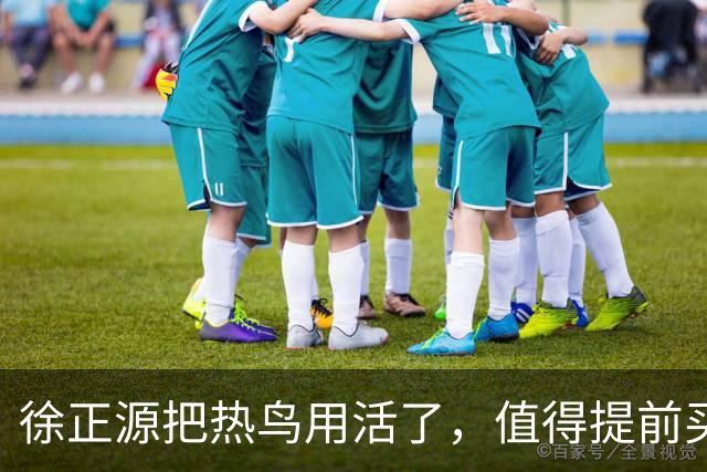 徐正源把热鸟用活了，值得提前买断 17岁新星有国脚潜力 瓦吉奇被弃